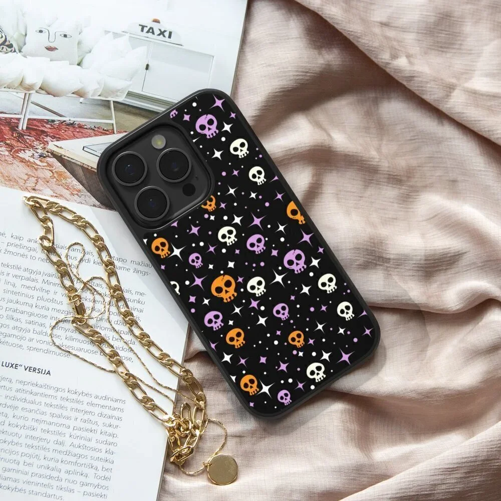 Halloween Phone Cover – iPhone 16, 15 Pro, Galaxy S25, S24, S24 Ultra, Pixel 9